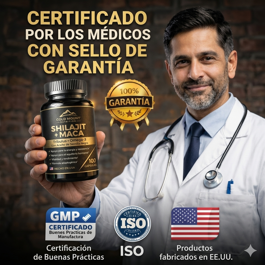 Shilajit + Maca Negra | Siente más energía desde el primer momento del día | Dile xao al cansancio