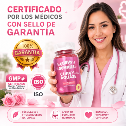 Curvy Gummies - Recupera tus curvas y vuelve a sentirte segura frente al espejo.