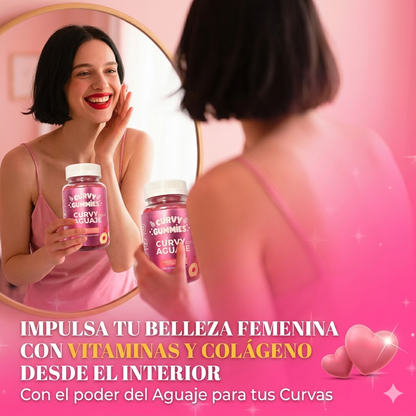 Curvy Gummies - Recupera tus curvas y vuelve a sentirte segura frente al espejo.