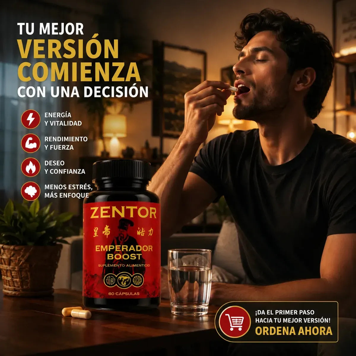 IMPERIUM – Potenciador Masculino Para Rendimiento y Vitalidad Todos los Días