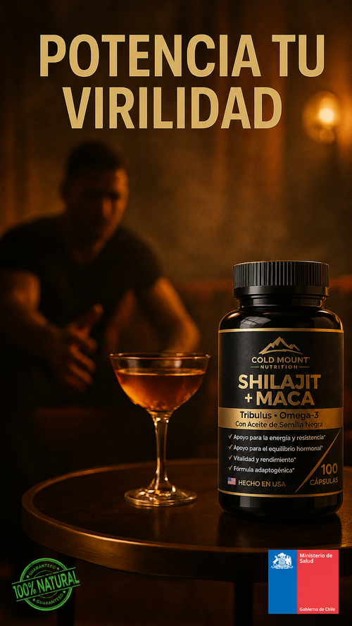 ALFAGEN - Shilajit Himalaya en Cápsulas (100 u) - Potenciador Sexual Natural